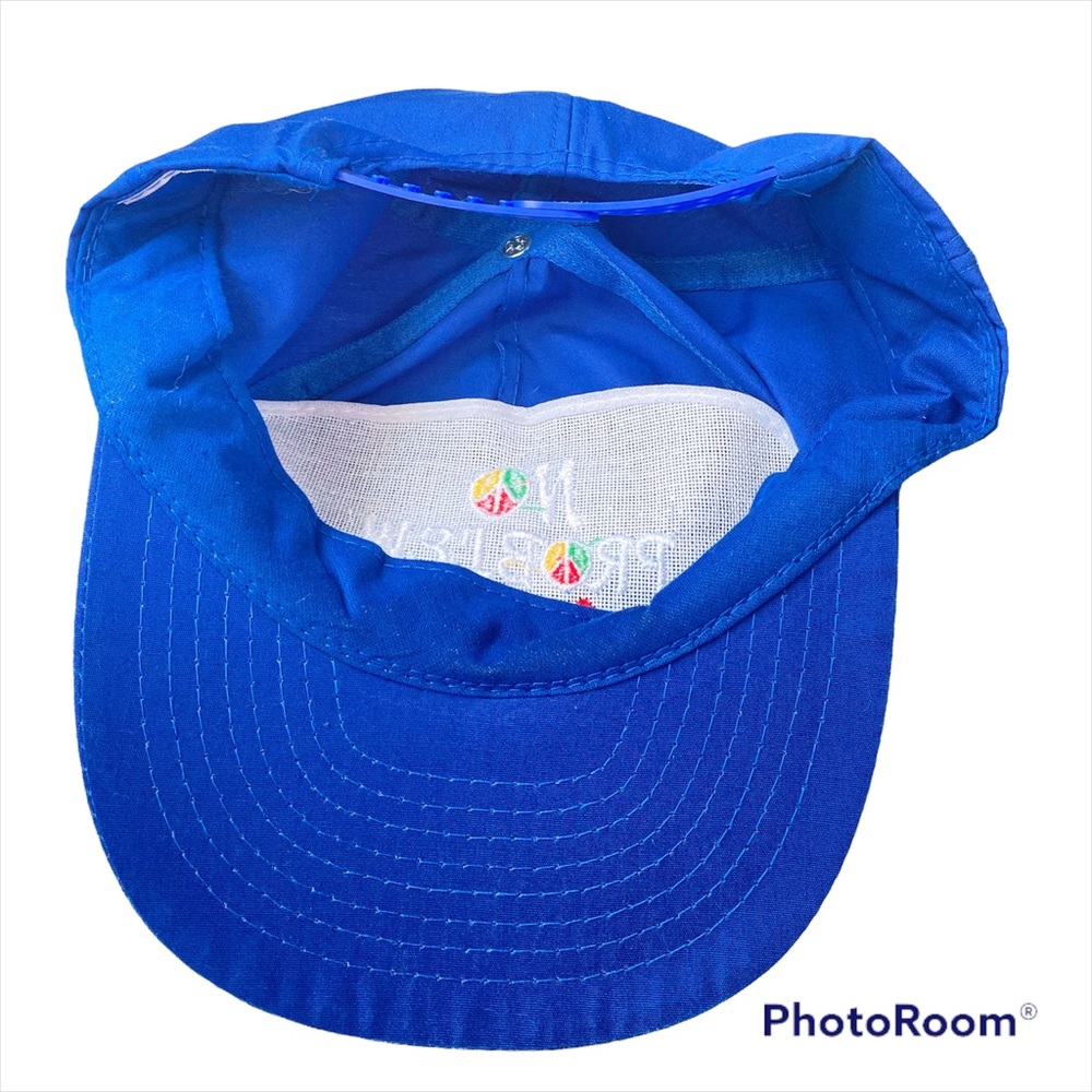 Blue Embroidered Hat - Picture 2 of 4
